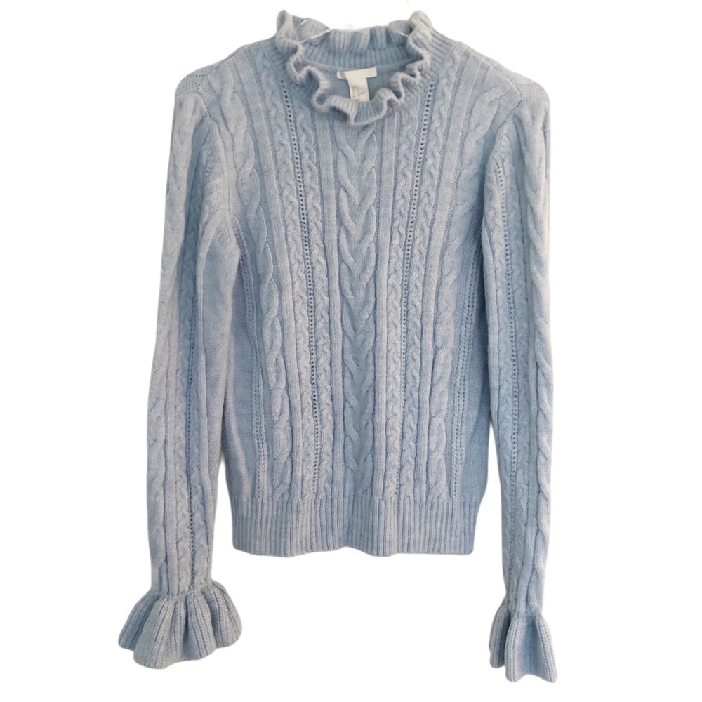 NWT H&M Light Blue Sweater - Size S